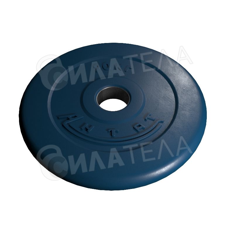 Диск Антат Ø 31 мм 20 кг, синий, обрезиненный