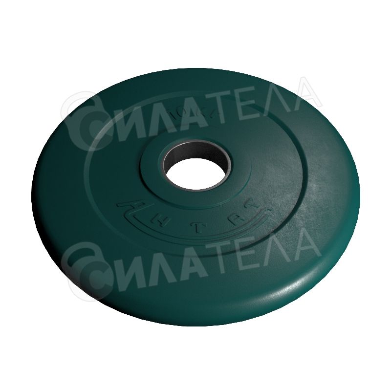 Диск Антат Ø 51 мм зеленый, обрезиненный  10 кг