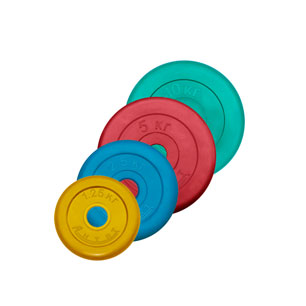 Комплект цветных дисков Антат, вес 1,25 – 10 кг  