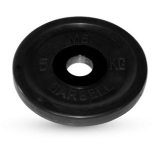 Блин для черный 5 кг MB Barbell, черный