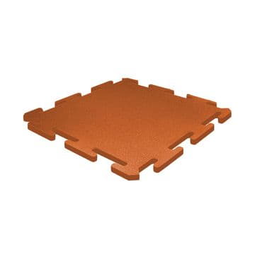 Замковая плитка Locking толщина 25 мм  оранжевая