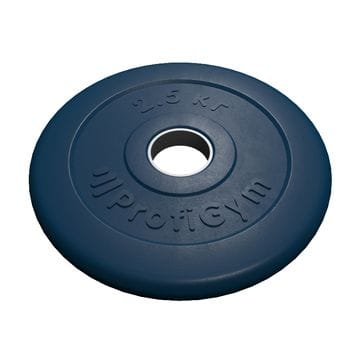 Диск Profigym синий, вес 2,5 кг, Ø 26 мм